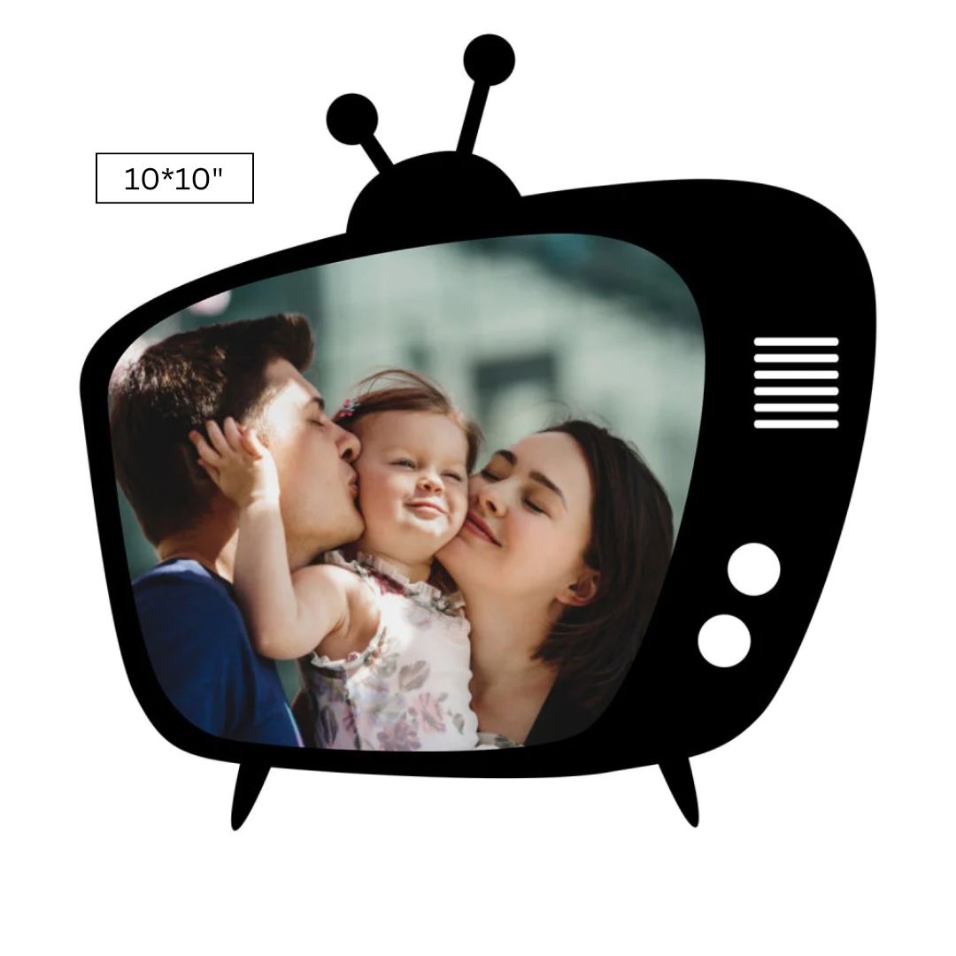 Home Decor TV Shaped Photo Frame