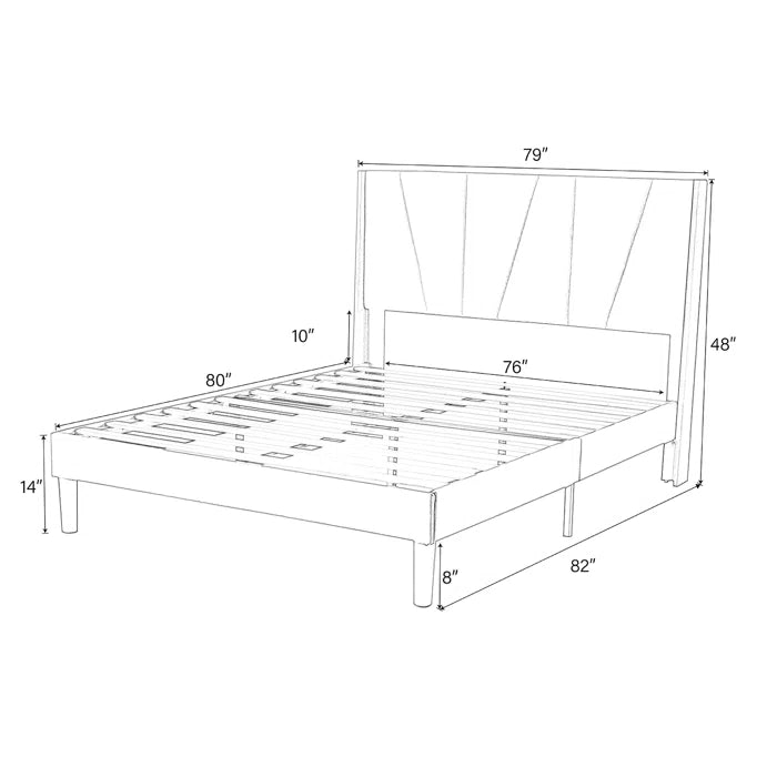 Hydraulic Bed: Mccreight Upholstered Bed