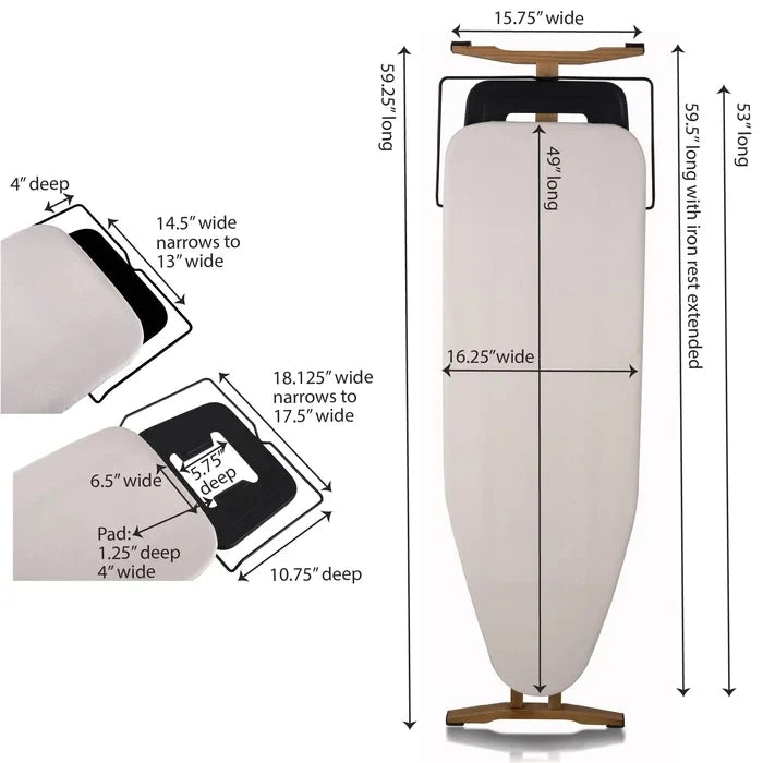 Ironing Table: Freestanding Ironing Board