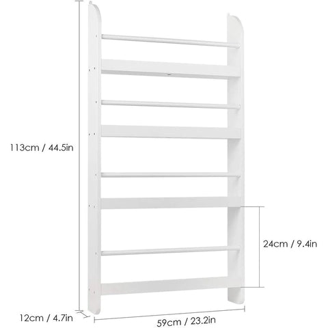 Kids Bookshelf : 44.5'' H X 23.2'' W Kids Bookshelf