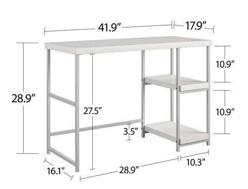 Kids Study Table: 41.97'' Computer Desk