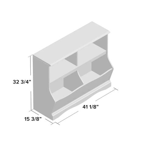 Kids Toy Storage Unit: 32.8'' H X 41.1'' W Toy Storage