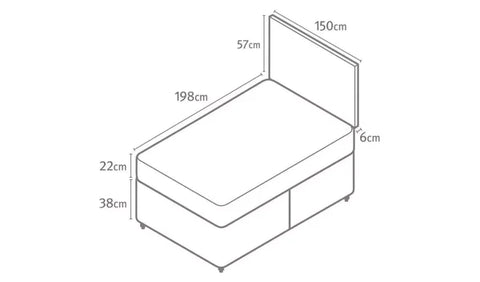 King Size: White King Size Bed