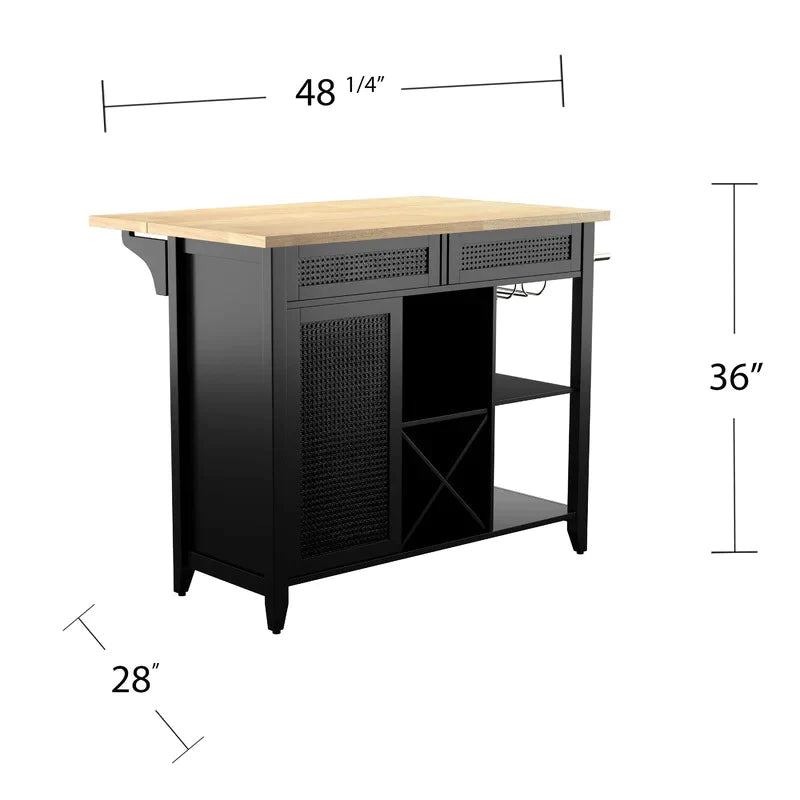 Kitchen Island: 48.25'' Kitchen Island