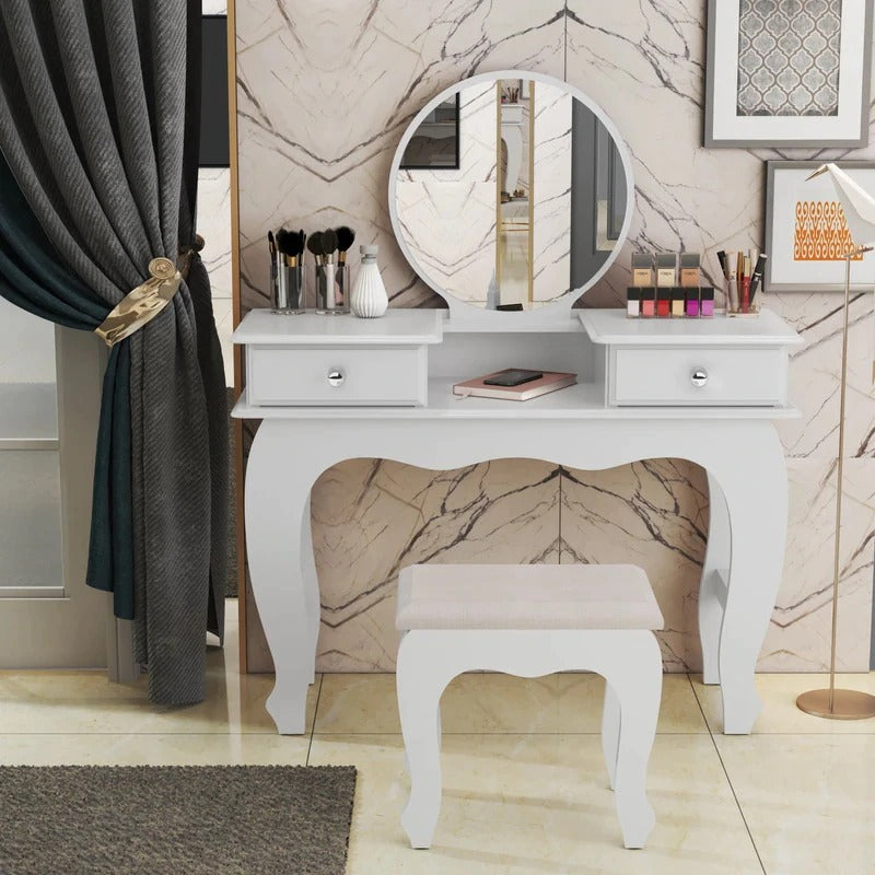 Makeup Vanity, Vanity With Mirror, Makeup Mirror, Makeup Mirror With Lights