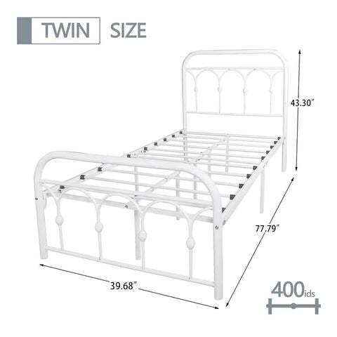 Metal bed : DEN Platform Bed