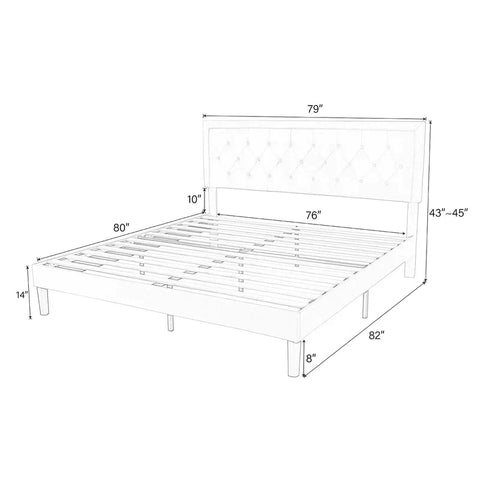Modular Bed : Harry Platform Bed