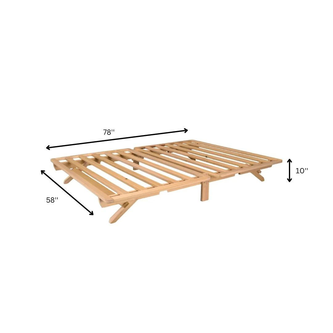 Modular Bed Liza Solid Wood Platform Bed