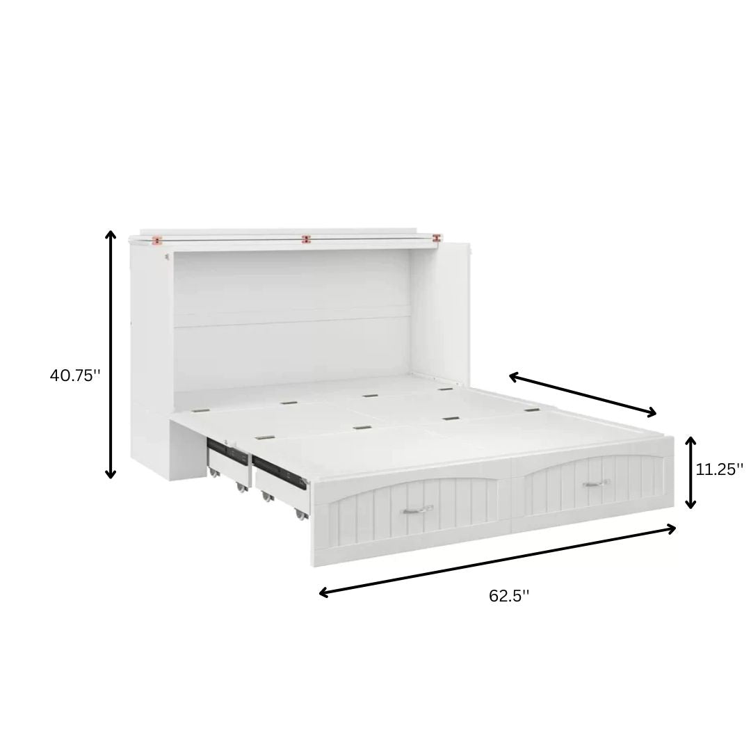Modular Bed Solid Wood Storage Murphy Bed
