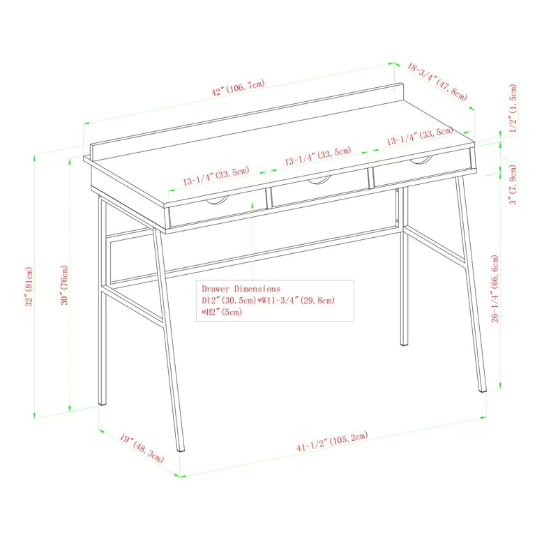 Computer Table: Oak Computer Desk For Office & Home