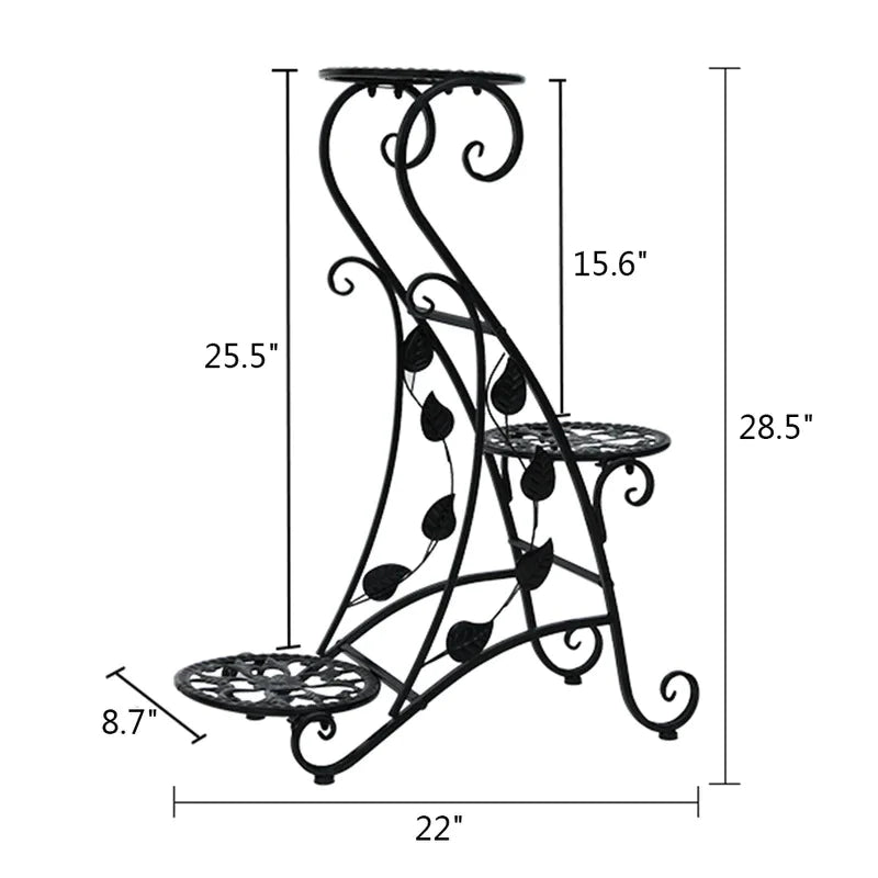 Plant Stand: Etagere Metal Plant Stand