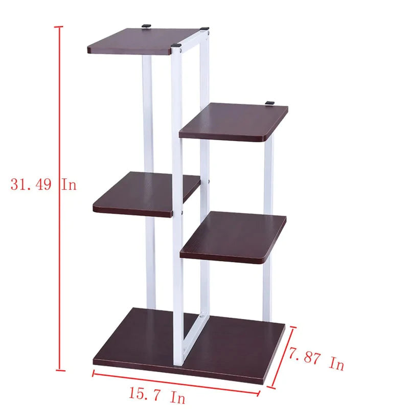 Plant Stand: Rectangular Multi-Tiered Plant Stand