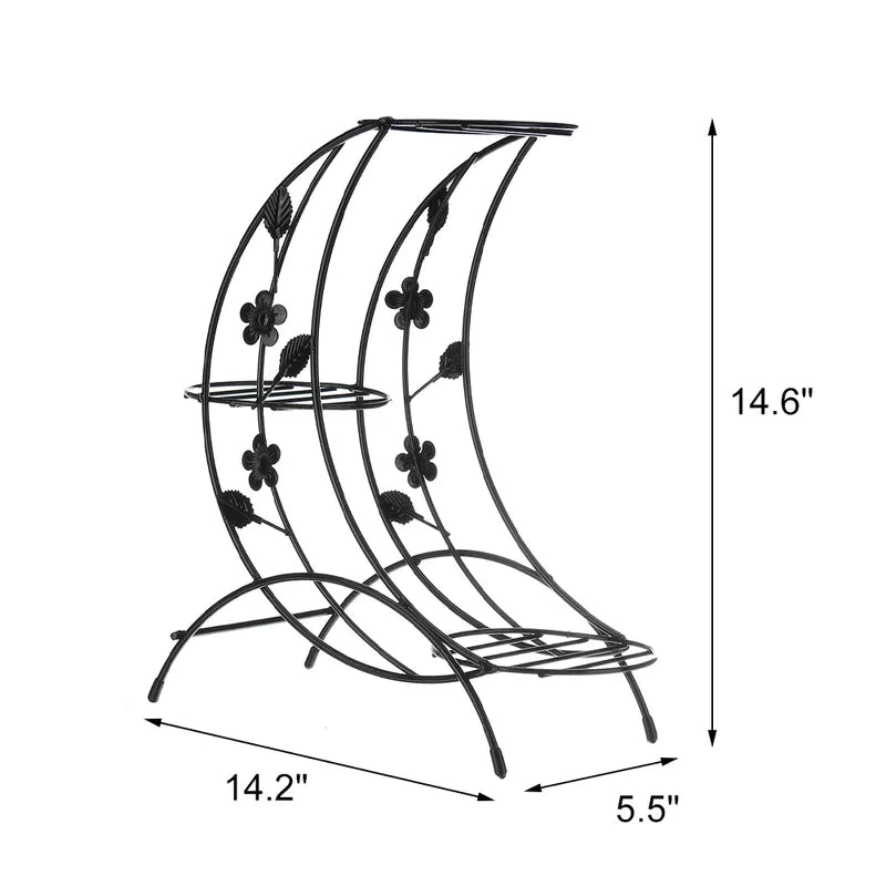 Plant Stand: Round Multi-Tiered Plant Stand