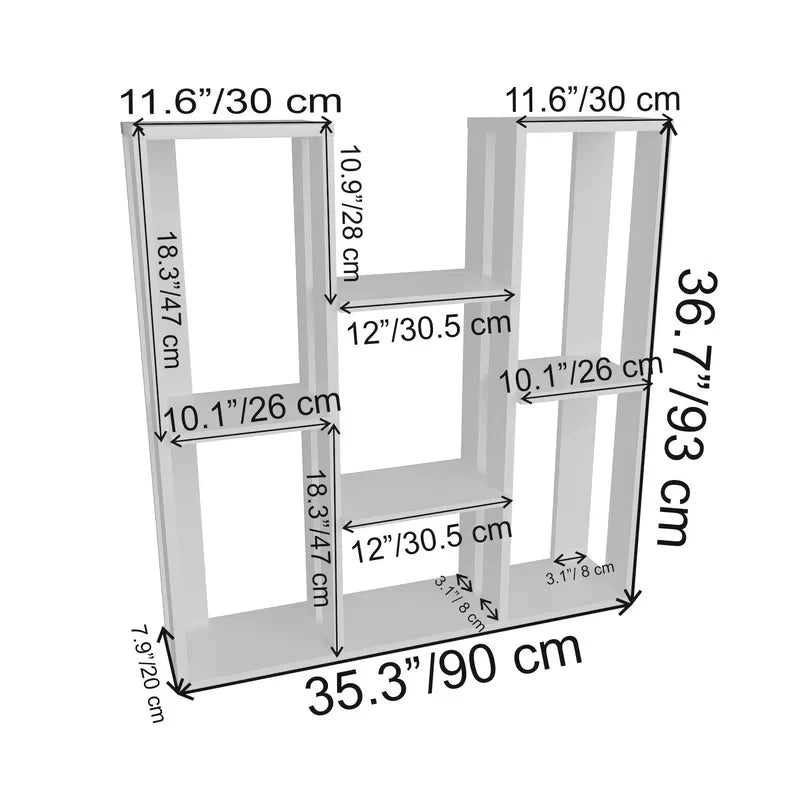 Plant Stand: Wooden Rectangular Multi-Tiered Plant Stand