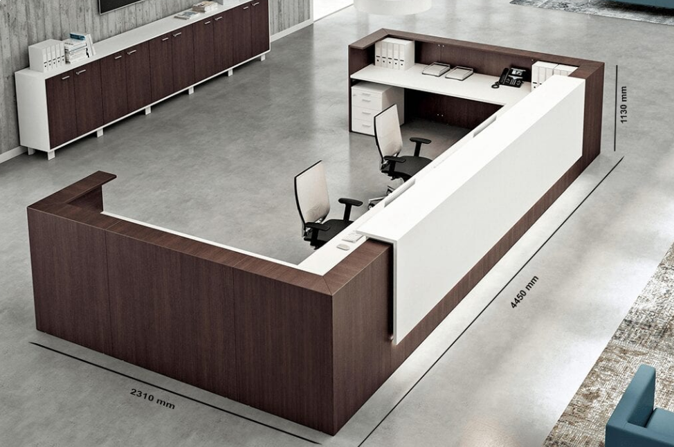 Reception Table: U Shaped Desk