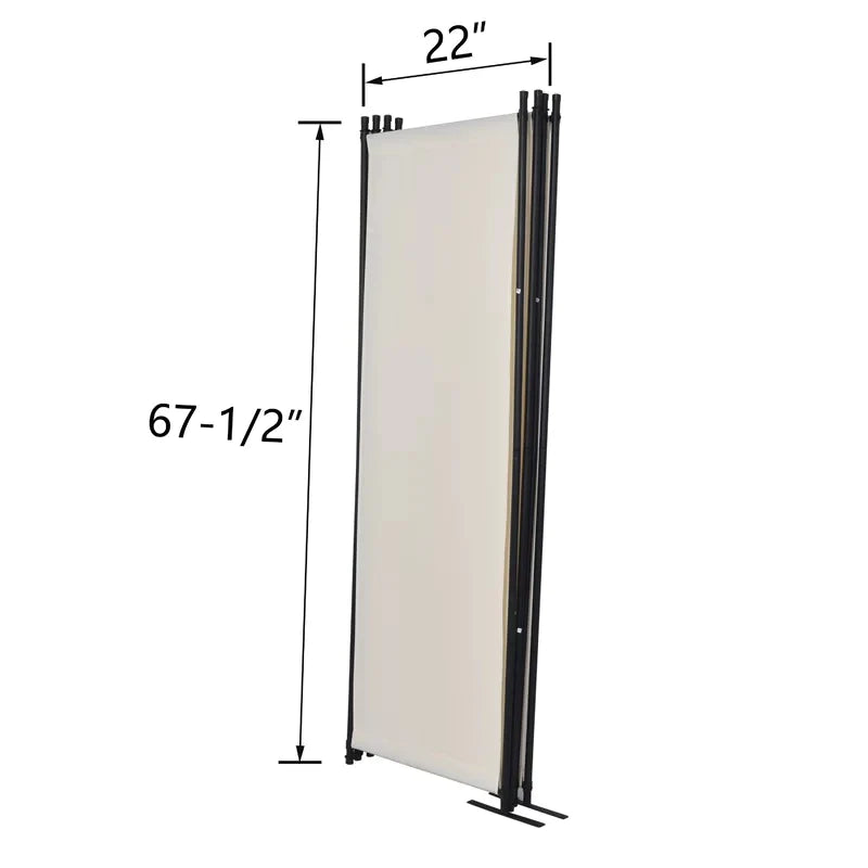 Room Dividers: 4 Panel Freestanding Room Divider