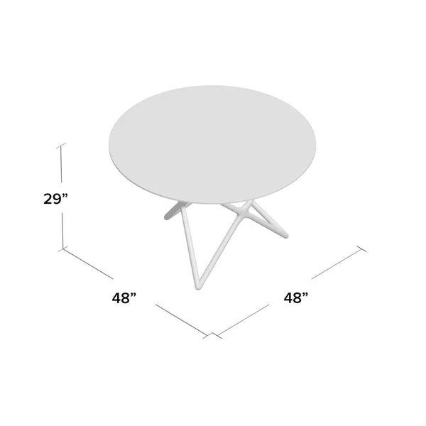 Round Dining Table: 32'' Pedestal Dining Table No reviews