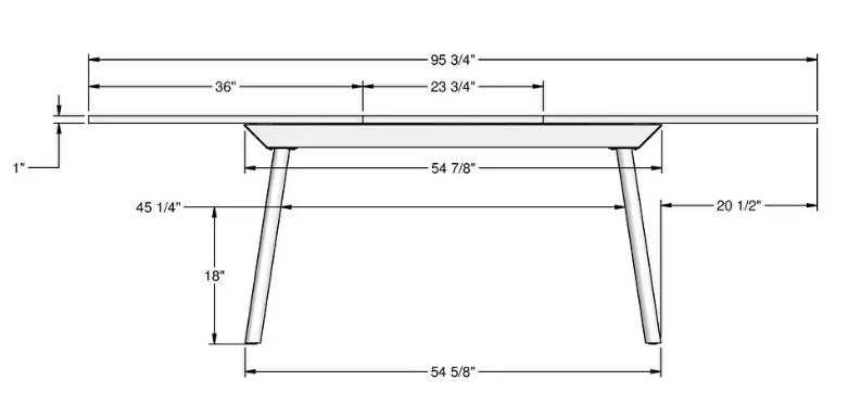 Dining Set: Modern 8 Seater Dining Set