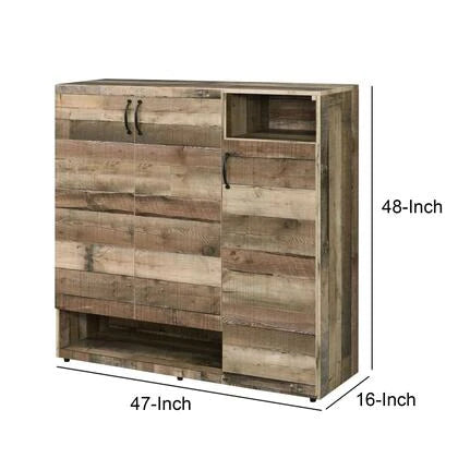 Shoe Rack: 18 Pair Shoe Storage Cabinet