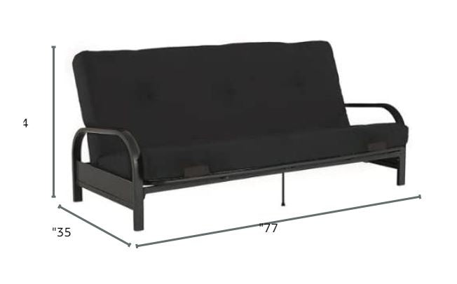 Sofa Cum Beds: Metal Arm Futon