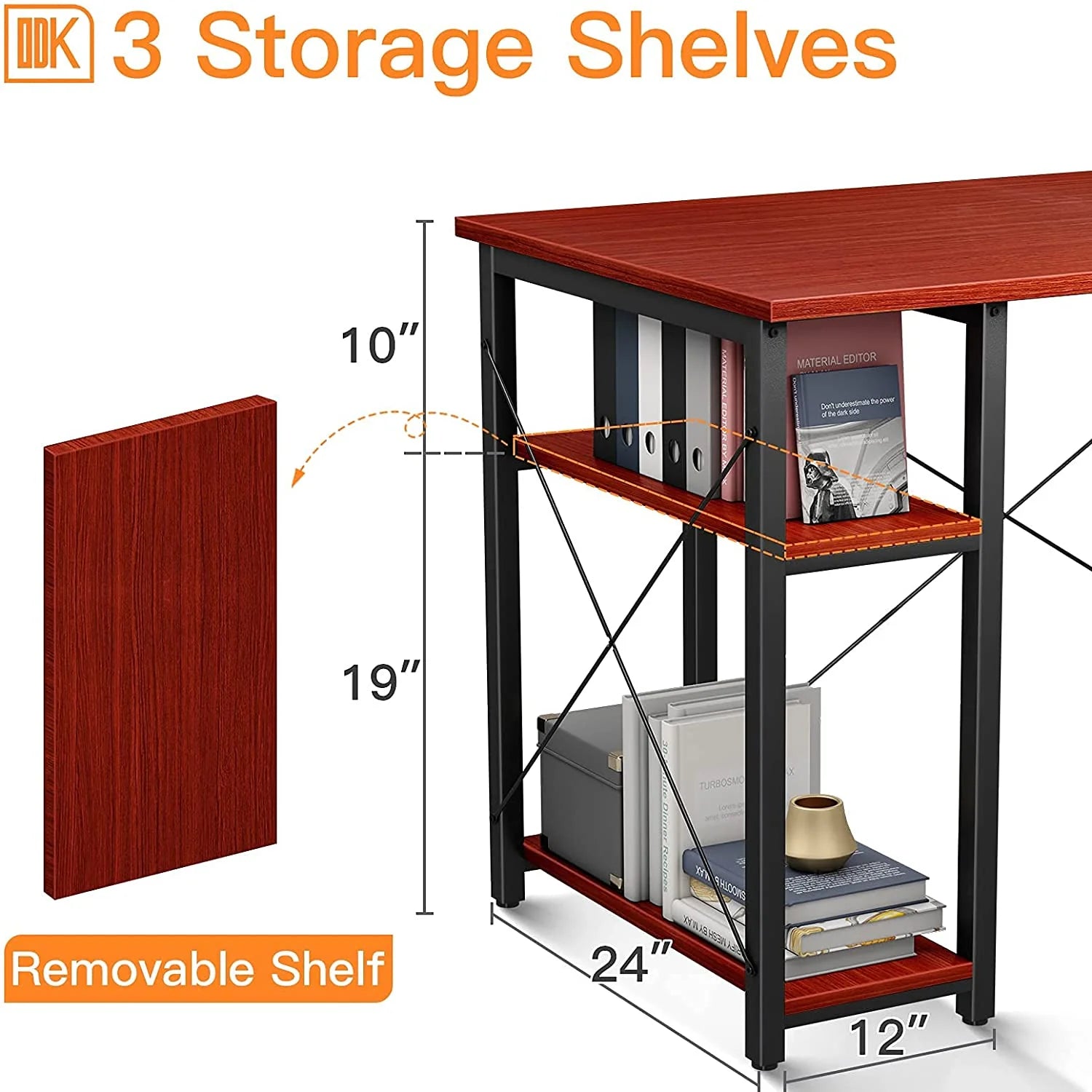 Study Table : Stable Writing Table for Home Office Computer Table