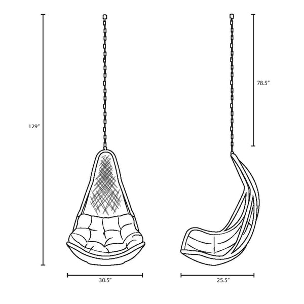 Swing Chairs: 1 Person Porch Swing