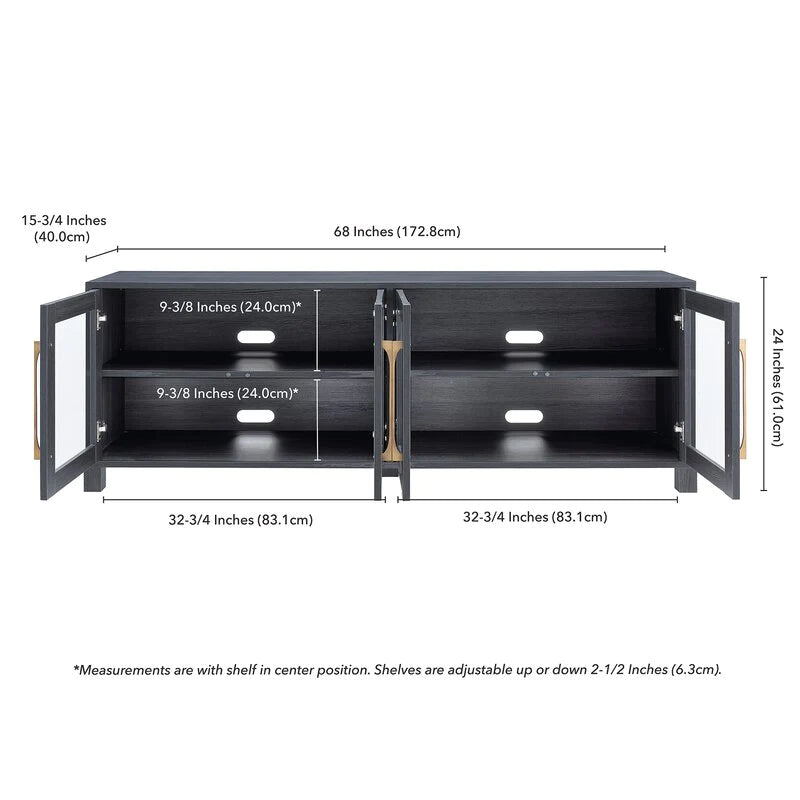 TV Console: TV Stand for TVs up to 78"