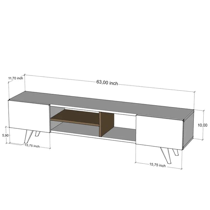 TV Panel: TV Stand for TVs up to 65"