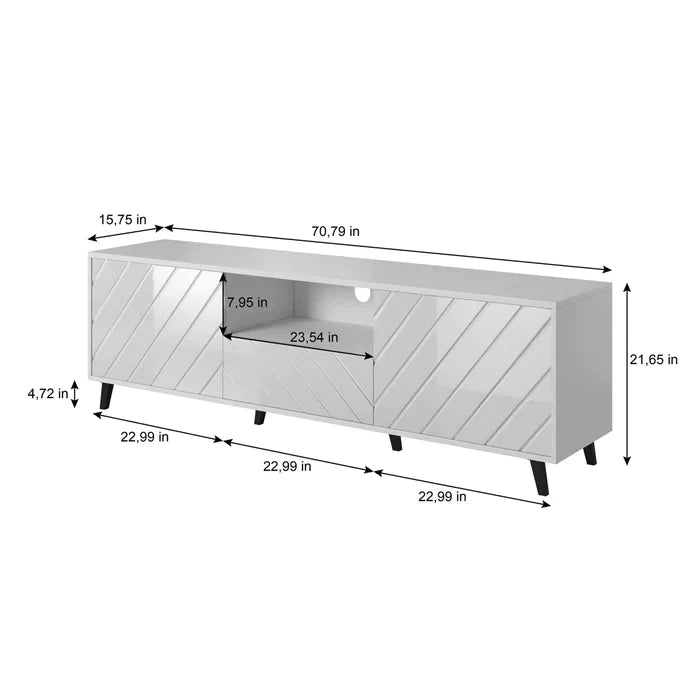 TV Panel: TV Stand for TVs up to 78"