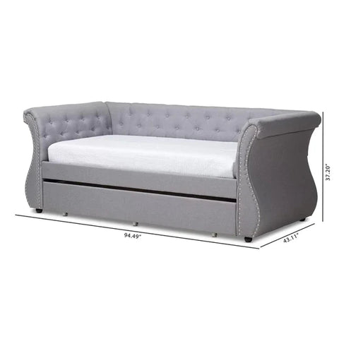 Trundle Bed: Twin Daybed with Trundle