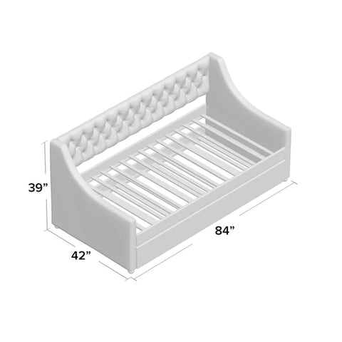 Trundle Bed: Twin Daybed with Trundle