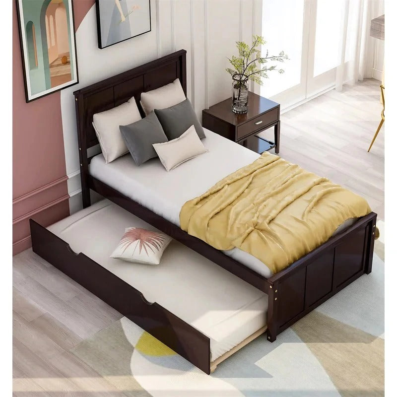 Trundle Bed, Trundle, Pull Out Bed, Rolling Bed, Trundle Bed With Storage