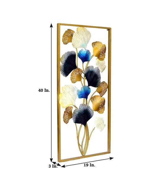 Wall Art: Iron Iris Frame Wall Art