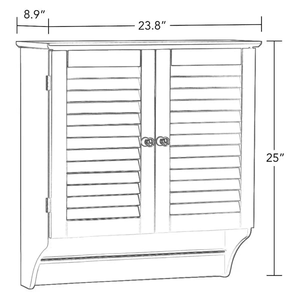 Wall Cabinets: 2-Door Wall Cabinet