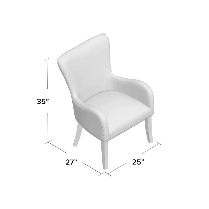 Wing Chair: Flaska 25.5'' Wide Tufted Velvet Wingback Chair – GKW Retail