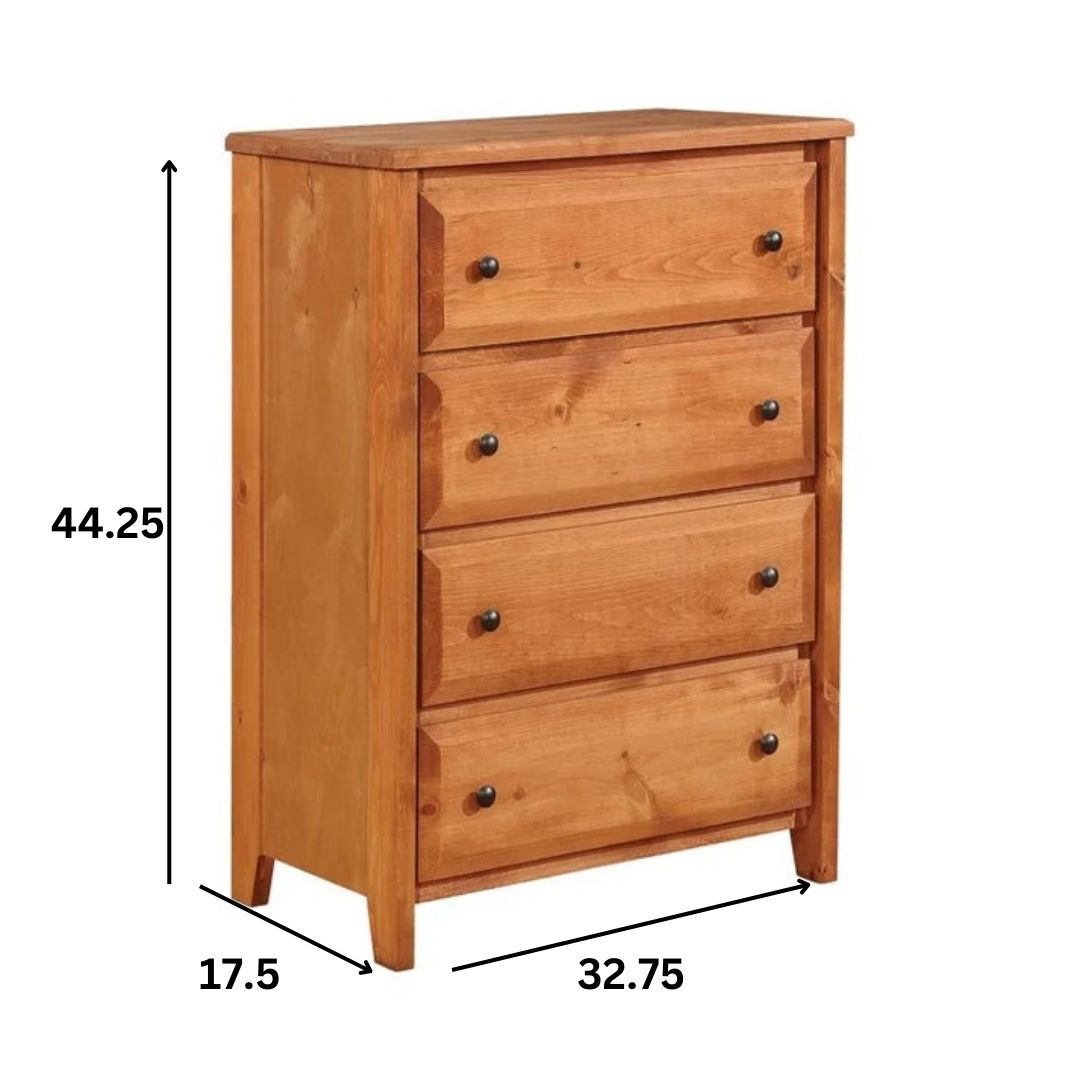 Kids Chest Of Drawers : 4 Drawer Chest