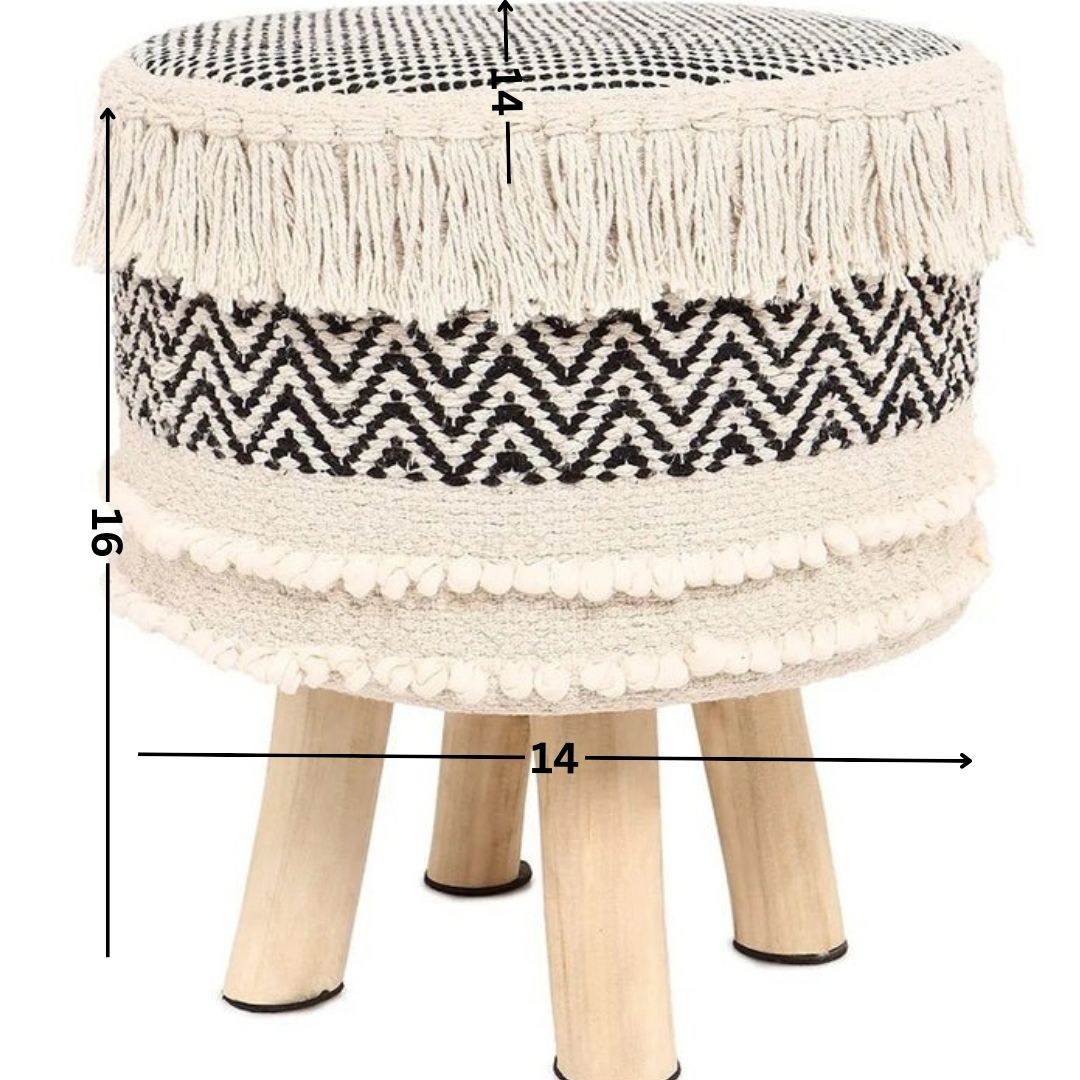 Seating Stool: 16'' Tall Accent Stool