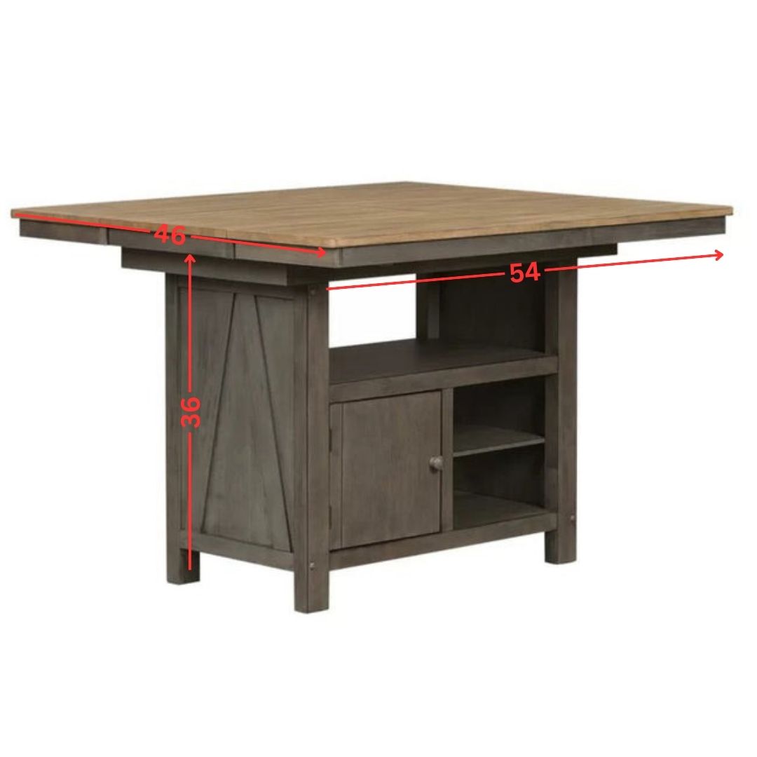 Kitchen Island: 54'' Kitchen Island