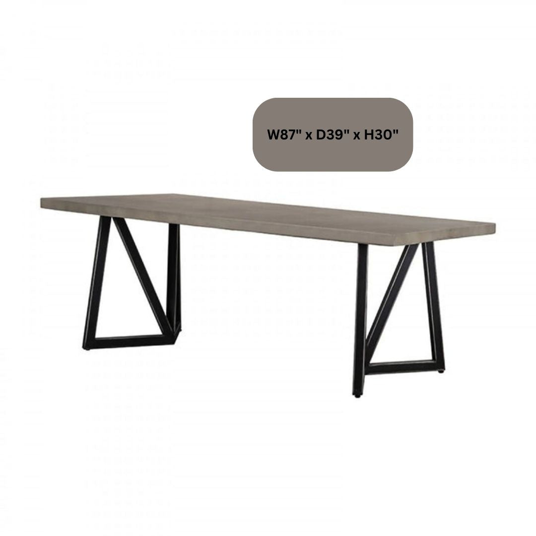 Dining Table: SID Metal Dining Table