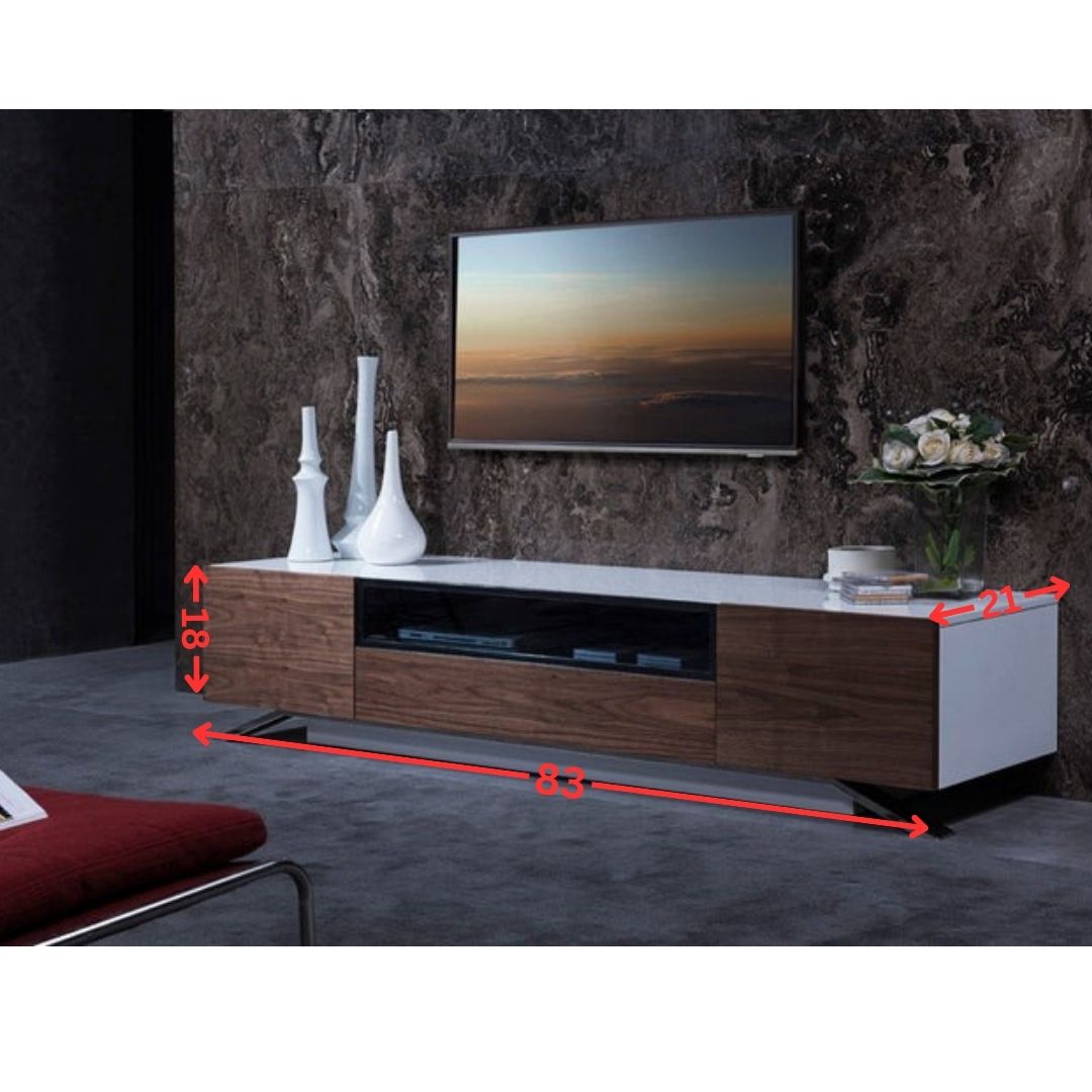 TV Stand: Modre DENI Contemporary TV Stand