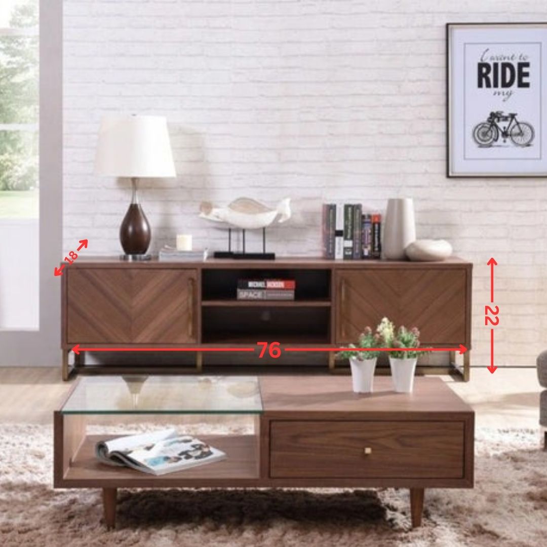 TV Stand: Modrest jerry Modern TV Stand