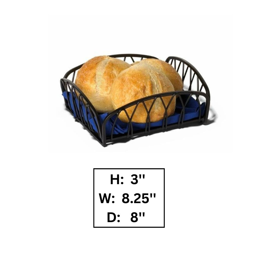 Kitchen Storage Unit: Yunek Twist Flat Napkin Holder / Small Bread Basket