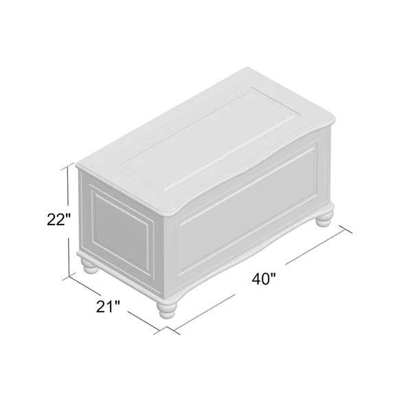 Wooden Box : Traditional Style Cherry Storage  Box