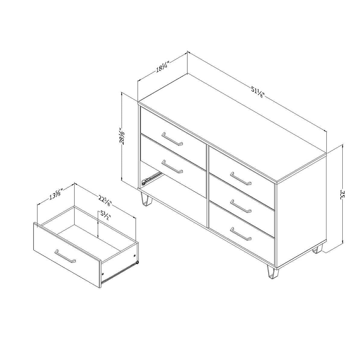 Bedroom Set: Platform Configurable Bedroom Set