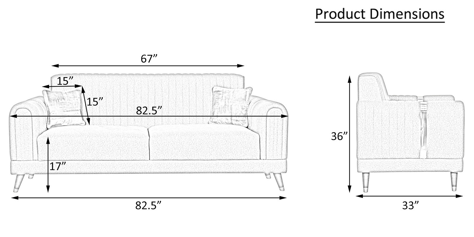 Futon: 90'' Flared Arm Sleeper Sofa