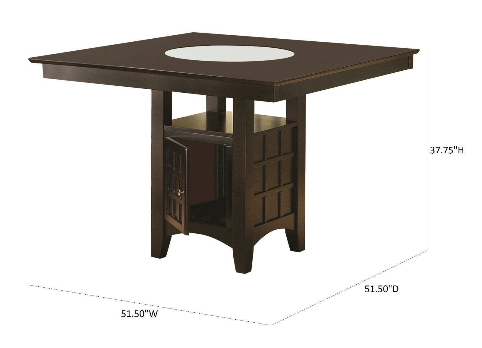 Dining Set: Counter Height 8 Seater Dining Set