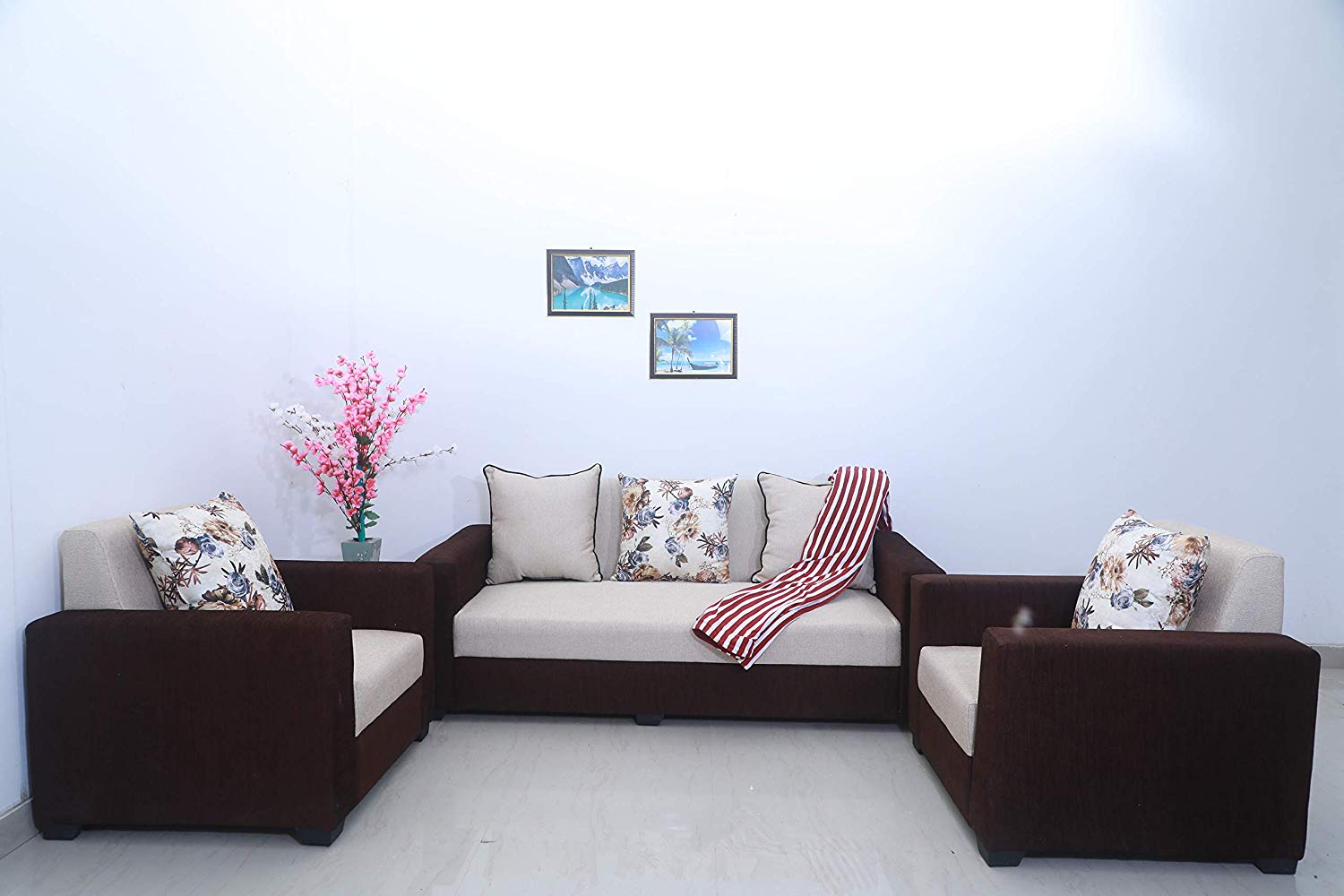 simple 5 seater sofa