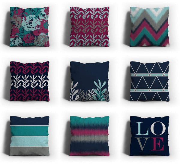 Cushion Covers: Velvet Decorative Throw Pillow Cushion Covers