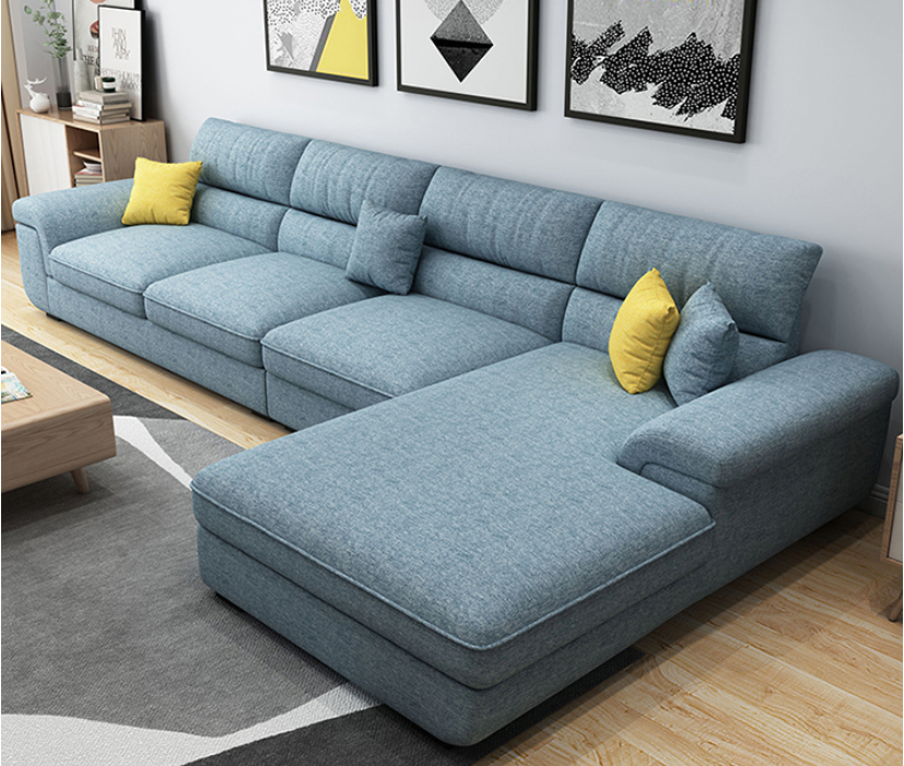Designer Sofa Set:- Nordic Modern Style Fabric Luxury Furniture Sofa Set! |  GKW Retail