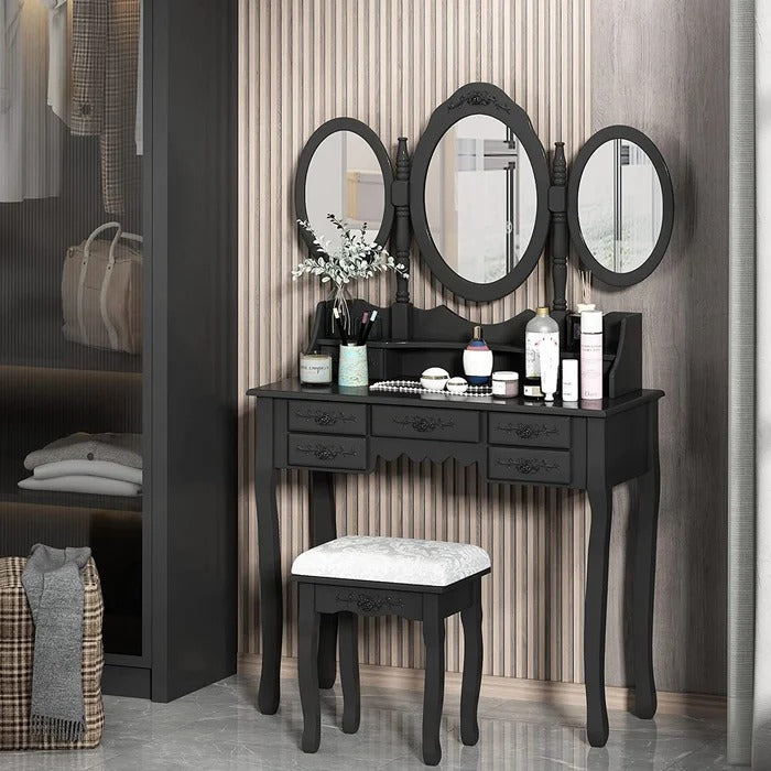 Wardrobe Design With Dressing Table